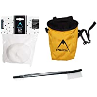Los mejores  - Psychi - Kit para Hacer Escalada - con Bolsa- Cepillo y magnesio